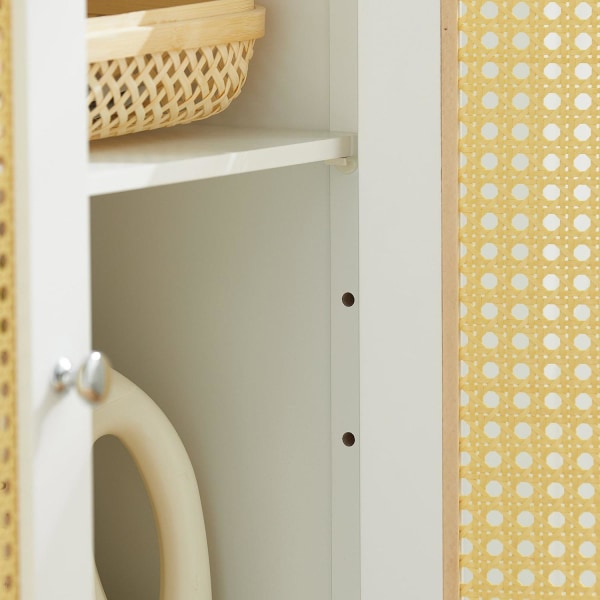 SoBuy Badeværelsesskab med plads til håndvask BZR72-W Sink cabinet(on wall)