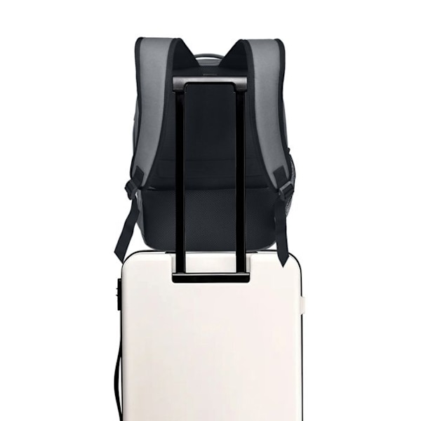 CabinFly Pacemaker Ryggsäck - Grå - 40x30x20 cm - Polyester 600D - 24 liter - Antivol Grå
