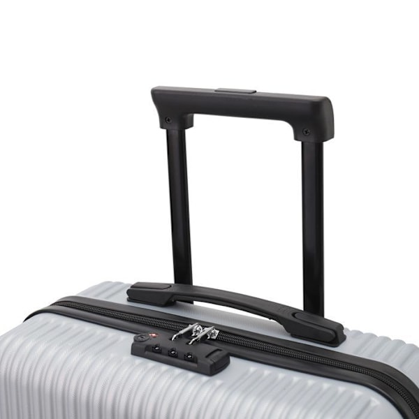 Valisette Kabin - CabinFly - Cruisair - 55x40x20 cm - Hårdt ABS - 4 Hjul 360° - Grå Grå