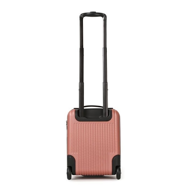 CabinFly Cruisair 40 x 30 x 20 cm Kabine Kuffert Wizzair Håndbagage Transavia Kuffert Vueling Eurowings EasyJet 40x30x20cm Rose guld