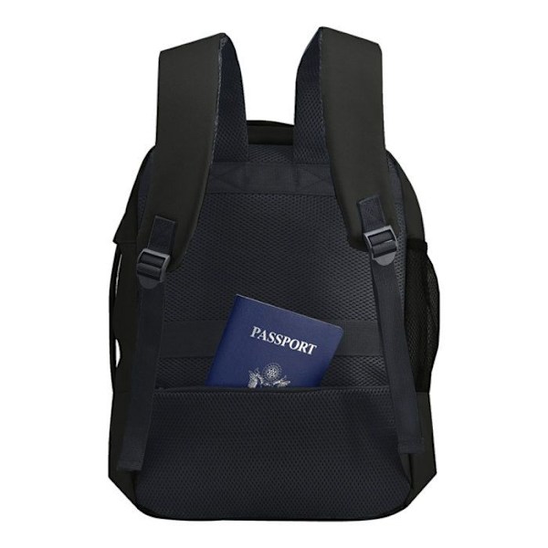 Sac à dos CabinFly - Bellanca - 40x30x15 cm - Polyester 600D - Let - Computerrum Svart