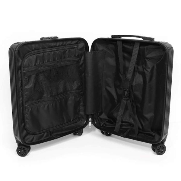Kabinekuffert - CabinFly - Bellanca - 55x40x20 cm - 40L - 4 hjul - TSA Lock Svart