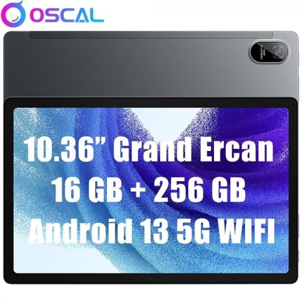 Oscal Pad 15 Tablette Tactile Android 13 10,36 16Go+256Go-SD