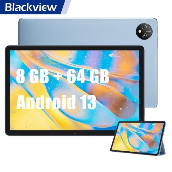 Blackview Tab 80 Tablette Tactile 10.1 Android 13 16Go+128Go-SD