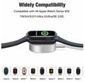 USB-C-laddkabel för Apple Watch / iWatch – 2,5 W, 1 m, vit