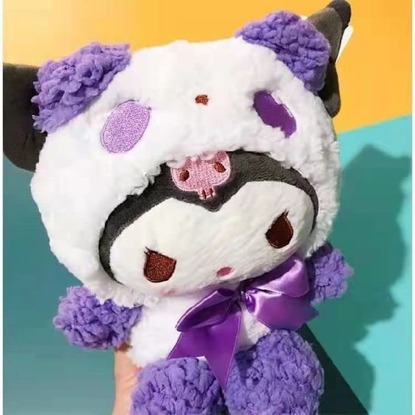 7,8 tuuman anime-sarjakuva Devil Kuromi -pehmolelu, söpö sarjakuva-täytepehmolelu, lahja lapsille, tytöille, faneille, keräilyyn