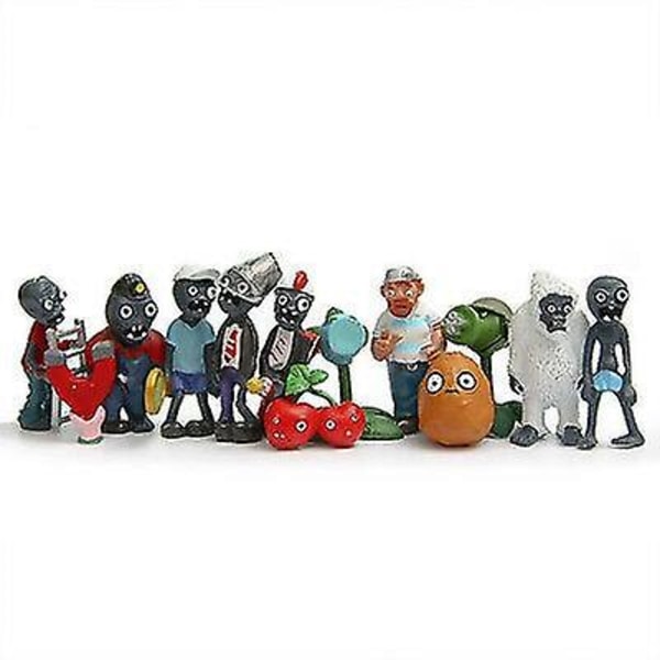 40 stk Plants vs Zombies Lekefigurer PVC-leketøy
