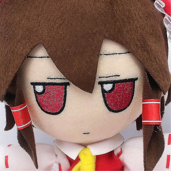 Touhou Project Plushie Fylld Dock Hakurei Reimu Anime Figur Julgåva Fumo 20cm