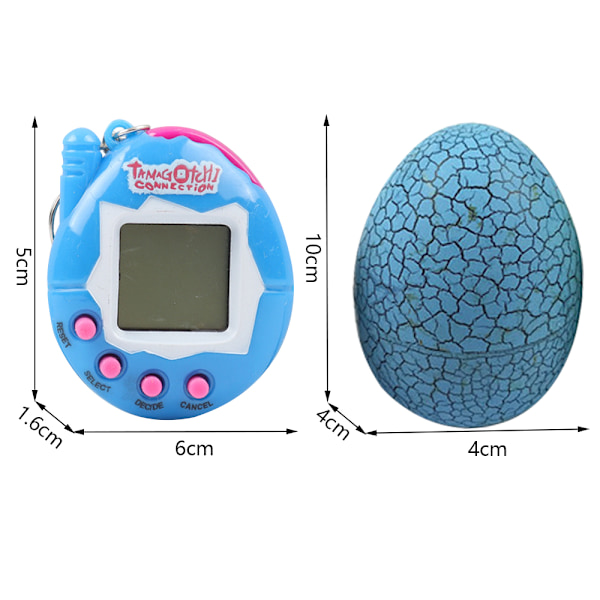 Tamagotchi Husdjur - Nostalgiska 90-talsleksaker Blue