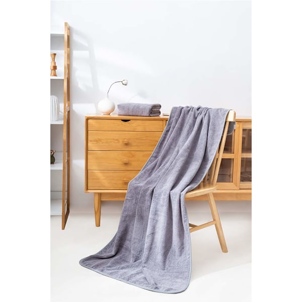 Mikrofiber Badehåndklær – Superabsorberende, Myke, Hurtigtørkende-XM2-