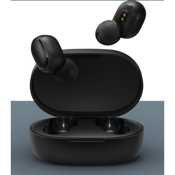 Xiaomi Mi True Wireless Earbuds Basic 2, Airdots 2 Bluetooth-hodetelefoner, trådløs Bluetooth 5.0, magnetisk ladeetui (global versjon), svart