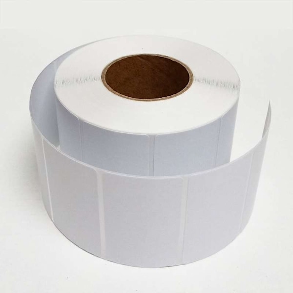 1000 stk. Hvite Selvklebende Etiketter, Organiser & Skap Orden White Vit