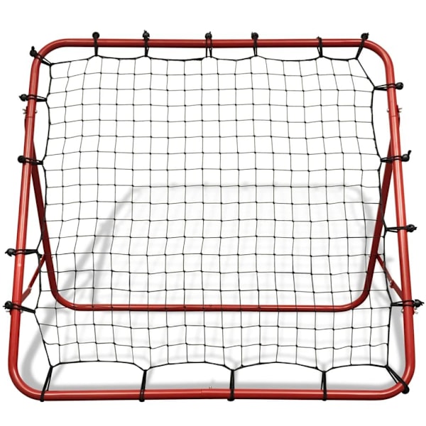 vidaXL Justerbart Fodboldmål Kickback Rebounder 100 x cm 2750