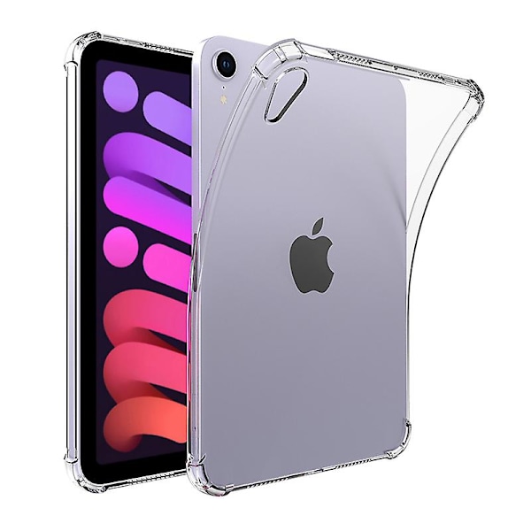 Egnet for gjennomsiktig etui for Ipad Mini 6 deksel støtsikker ultra tynn gjennomsiktig etui for Apple 2021 Mini 6 Funda etui (FMY)