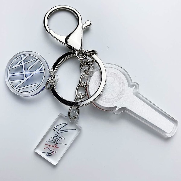 Kpop Stray Kids Ljusstake Nyckelring Tillbehör Nyckelring Väska Ornament (Stray Kids) - -