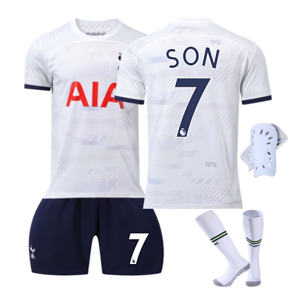 23-24 Tottenham drakt nr. 10 Kane nr. 9 Richarlison drakt sett NO.7 SON NO.7 SON L