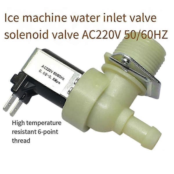 Universell ismaskin vanninntaksventil AC220V magnetventil Kuten