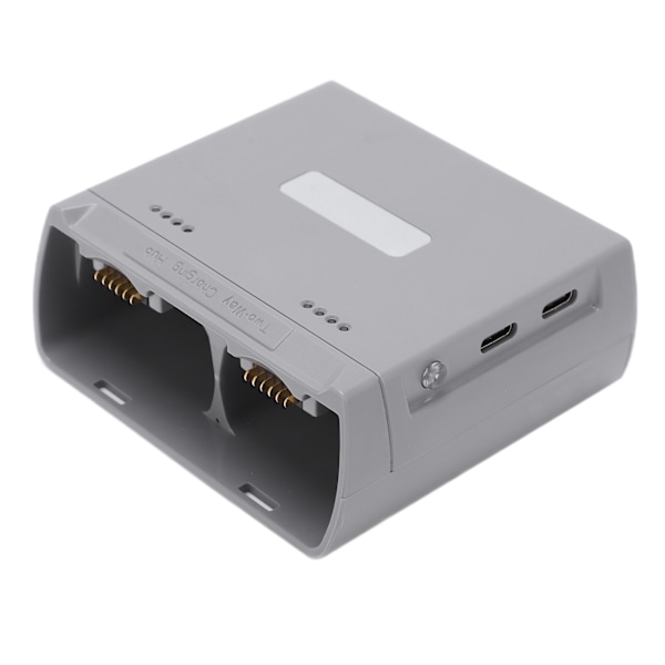 Tvåvägs batteriladdningshub Smart Drone Batteri dubbelriktad laddare för DJI MINI 2 för MINI SE (Grå) 0.1