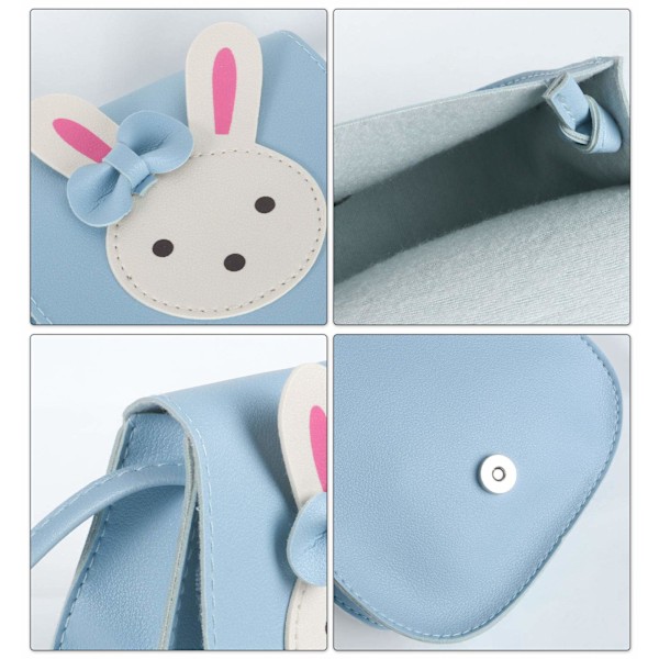 Piger Skuldertaske Sød Cross Body Taske Prinsesse Mini Kanin Taske-XM2-