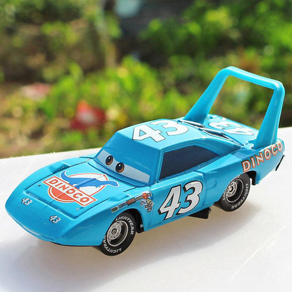 Disney Cars No.43 Dinoco The King Støbt Bil Legetøj Drenge Børn Gave Samling