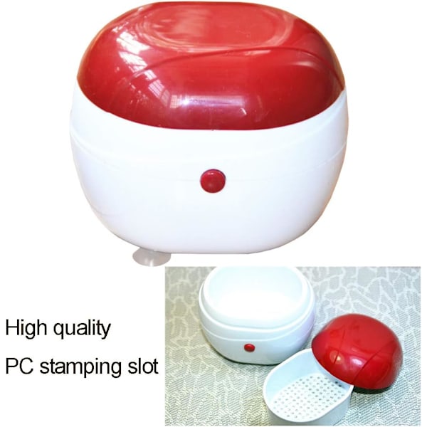Mini Smyckesrengörare Vibrerande Automatisk Smyckesrengöring Batteri