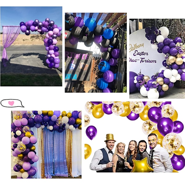 Ballonger, 12-tums pärlballonger, 260 stycken-XM2-