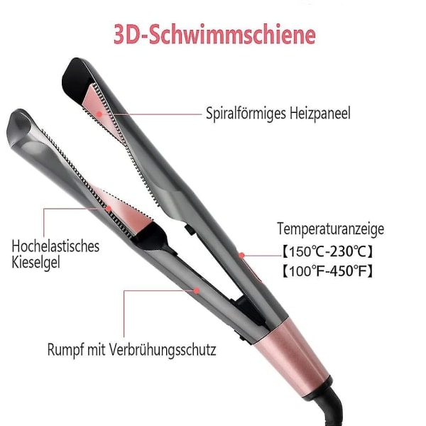 Remington 2-i-1 Multistyler - Böj och räta ut med självförtroende i grå keramik