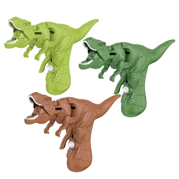 3 kpl Dinosaur Vesipistooleja, Eläinten Vesilelut Rannalle, Pumpputoiminen Ulkoilupistooli, Kesäiset Pitkän Kantaman Vesipistooleja