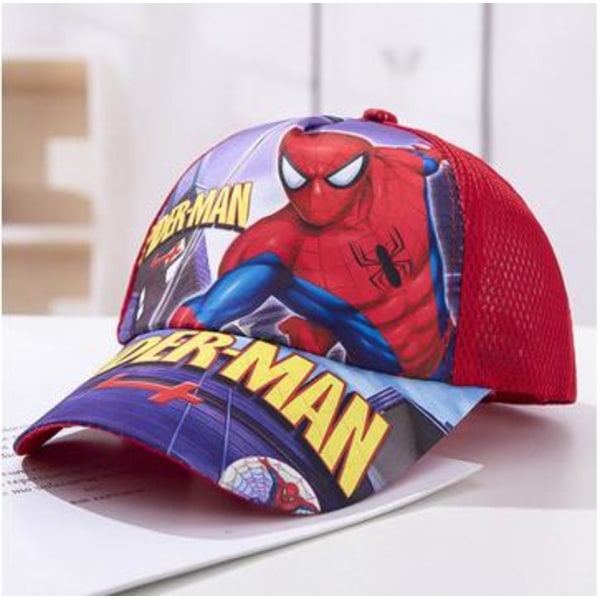Baseballcaps med netting Snapback Truckerhatt Barn Jenter Gutter Gave Spider-Man #1