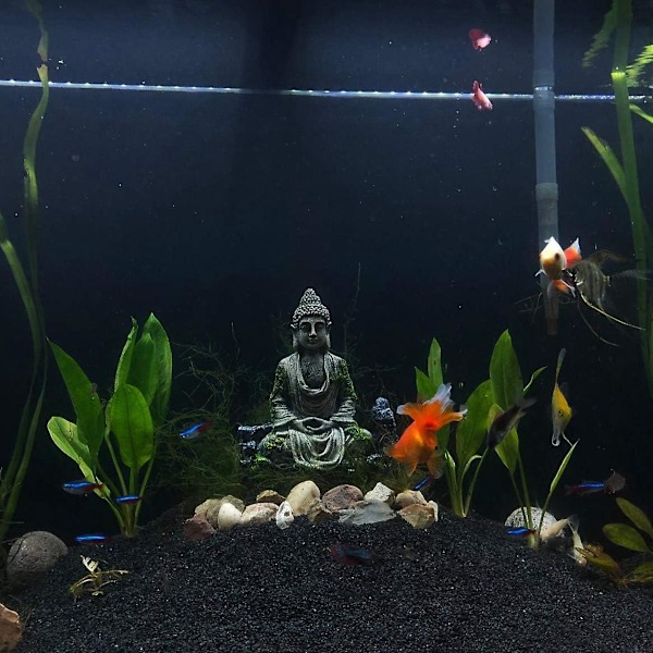 Akvarium Buddha Statue - Akvarium Ornament 0.28
