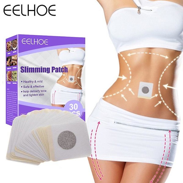 Eelhoe Slimming Body Shaping Patch strammer slappe maver og arme Slimmende navleplastre