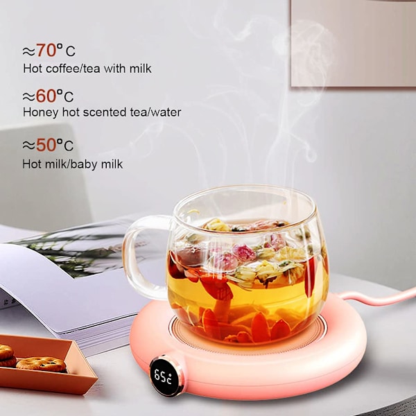 Kaffemuggsvärmare, Automatisk Avstängning USB Koppvärmare, Elektrisk
