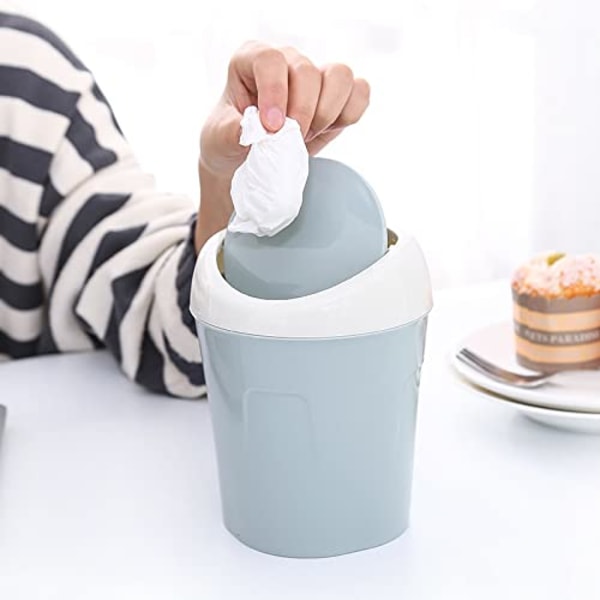 Mini portabel skrivbords papperskorg för sovrum, badrum-XM2-