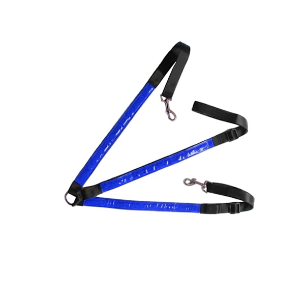 1/2/3/5 justerbar LED-hestebrystkrave meget synlig Blå Blue 2PCS