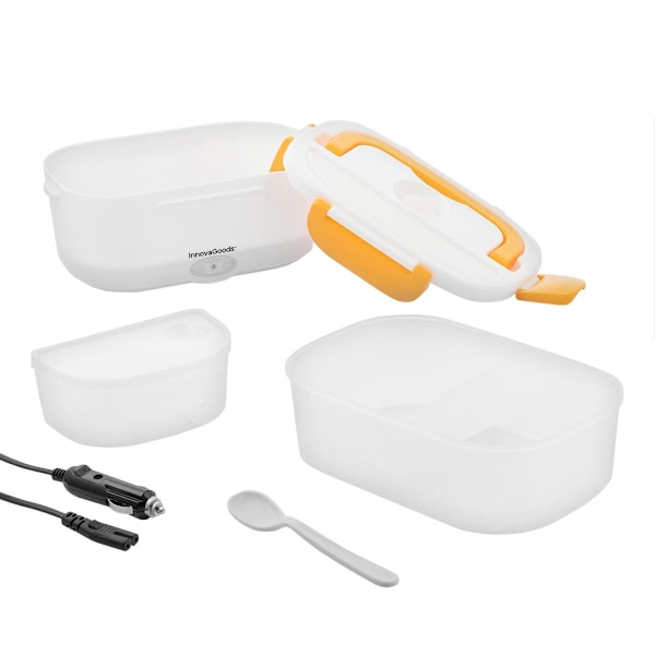 Elektrisk Matboks for Bil White Vit