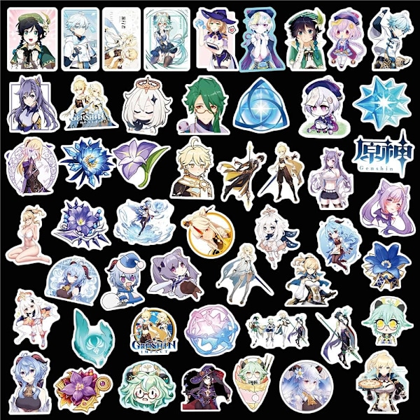 50 BOCCHI THE ROCK! anime-tarroja kannettavalle tietokoneelle, puskurille, rullalaudalle, vesipulloille, tietokoneelle
