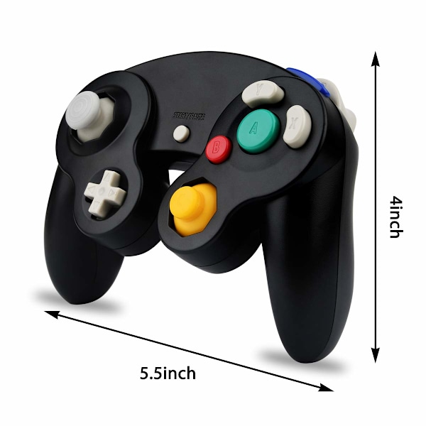 Kontroller for Gamecube Wii Trådløs, Joypad for Gamecube GC spill