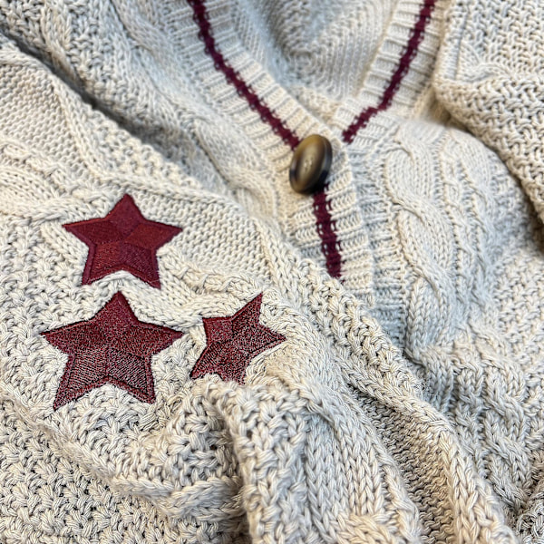Taylor Swift Cardigan - Strikket Koselig Cardigan, Lett Ledig Høst Cardigan Genser Red apricot Red apricot XL