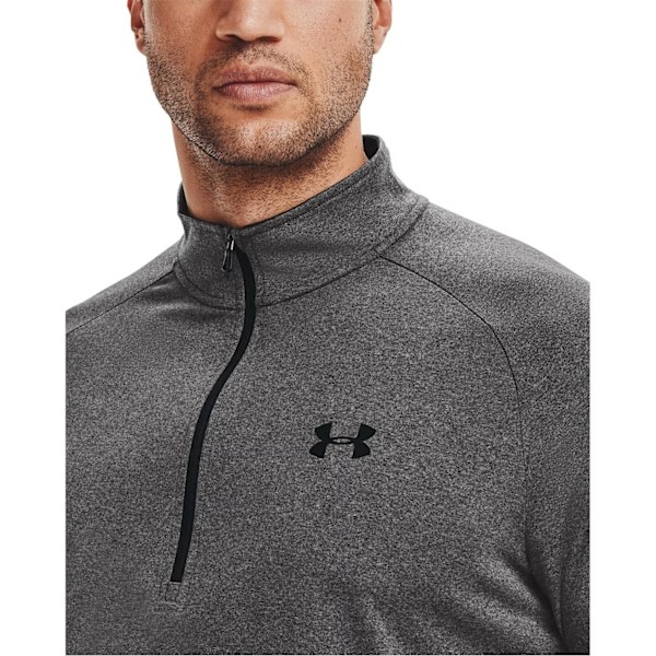 Under Armour Herre 2.0 Halv Zip Teknisk Top L Carbon Heather/B Carbon Heather/Sort Carbon Heather/Black L