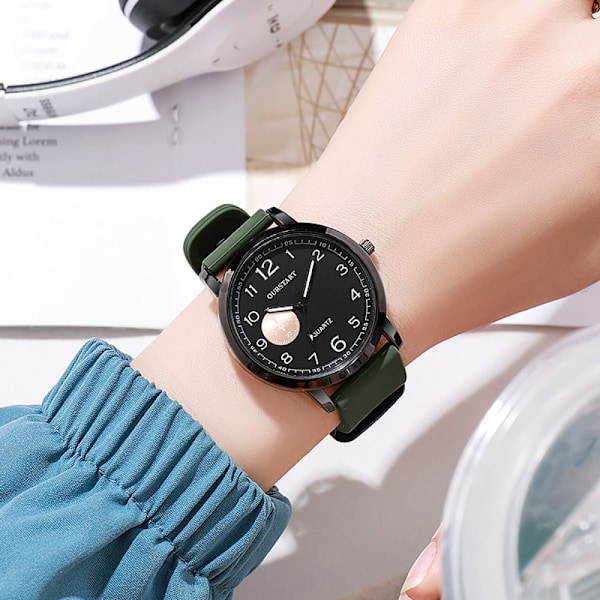 Klocka Quartz GRÅ-KK1- grey
