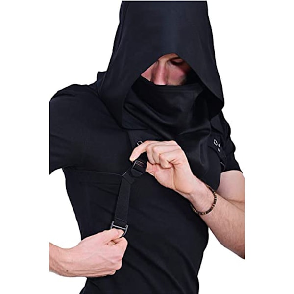 1 stk. Cyberpunk Rogue Cowl Hette Skjerf for Menn - Vinter Halsvarmer