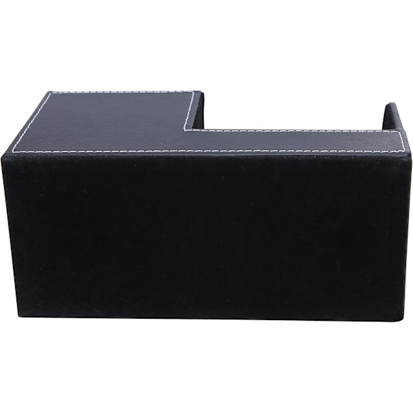 Multifunktionel Skrivebordsorganisator 3 Rum Penholder (Sort)