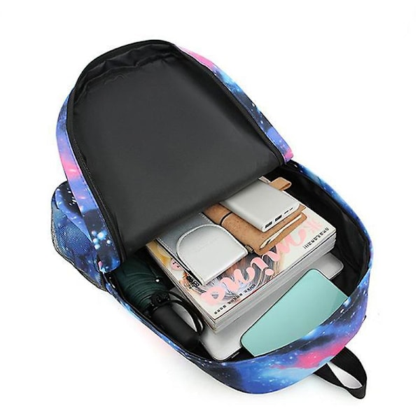 3 stk./sæt Stitch Barn Rygsæk Tegneserie Stitch Print Etui Penalhus Dreng Pige Skuldertaske Børn Skoletaske Gave H