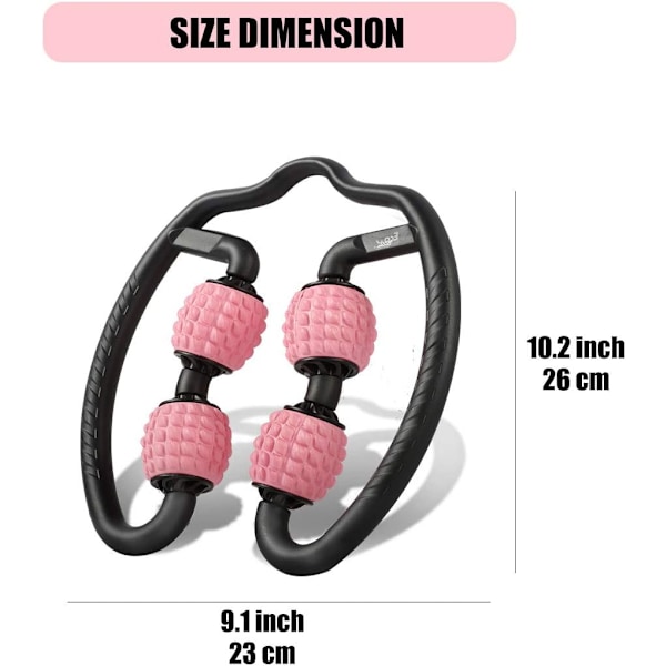Skum Muskelrulle Massager, Fascia Frigörelse och Celluliter 3D Skum-XM2-