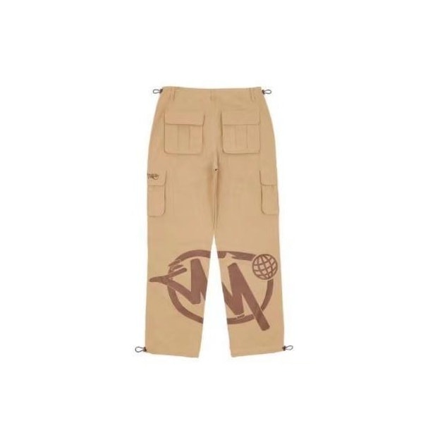 Minus Two Cargo Pants Cargobyxor Mjukisbyxor Ficka Hög Midja S Kaki-KK1- Kaki S