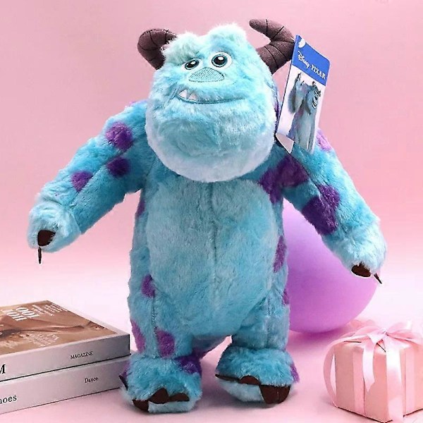 Disney Kawaii Sulley Mike Wazowski Monsters University Plyschdjur Leksakssatser Söta Pixar Dockor För Pojke Flicka Födelsedagspresent [DB] Mike Wazowsky