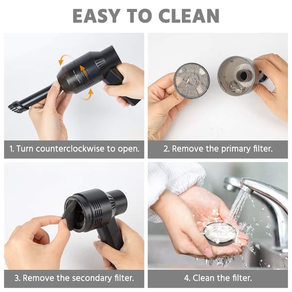 Mini Vacuum Cleaner for Computer Keyboard USB Cordless Handheld-FM-
