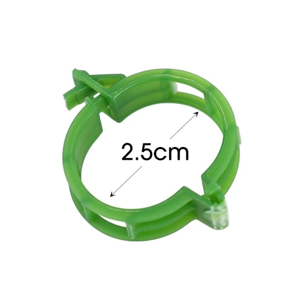 Plant Clips for Plant Support/Trellis 100-Pack White Vit