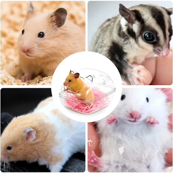Klart Sød Hamster Badeværelse Toilet, Sandbad Beholder Lille