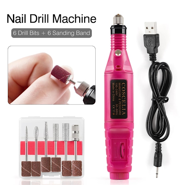 Akryylikynsisetti Koneella Ammattimainen Manikyyrisetti Kynsienpidennyssetti Akryylijauhe Nestemäiset Kynsikärjet Kaikki Manikyyriin 150ml liquid drill1